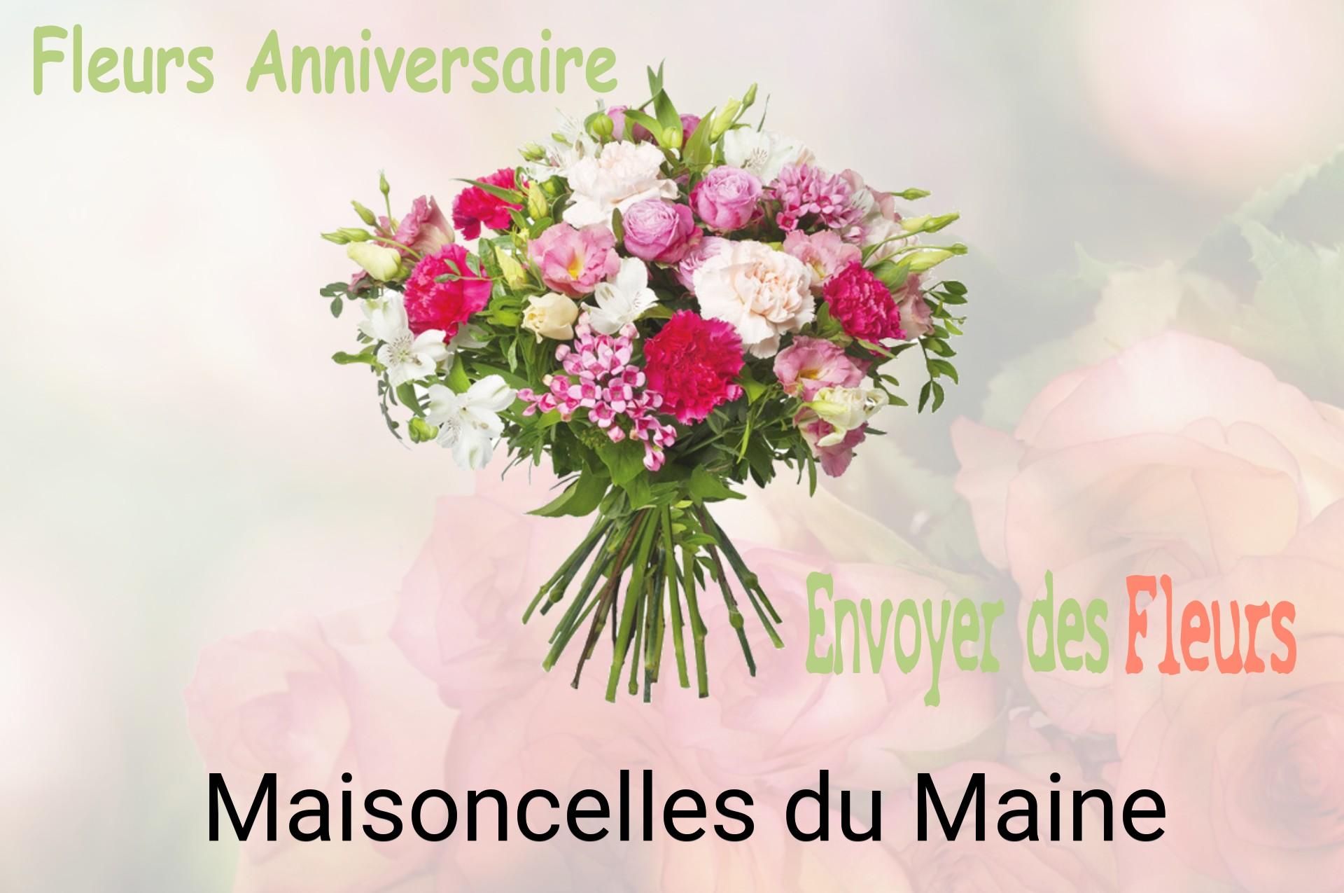 Bouquet de fleurs d’anniversaire livré à Maisoncelles-du-Maine