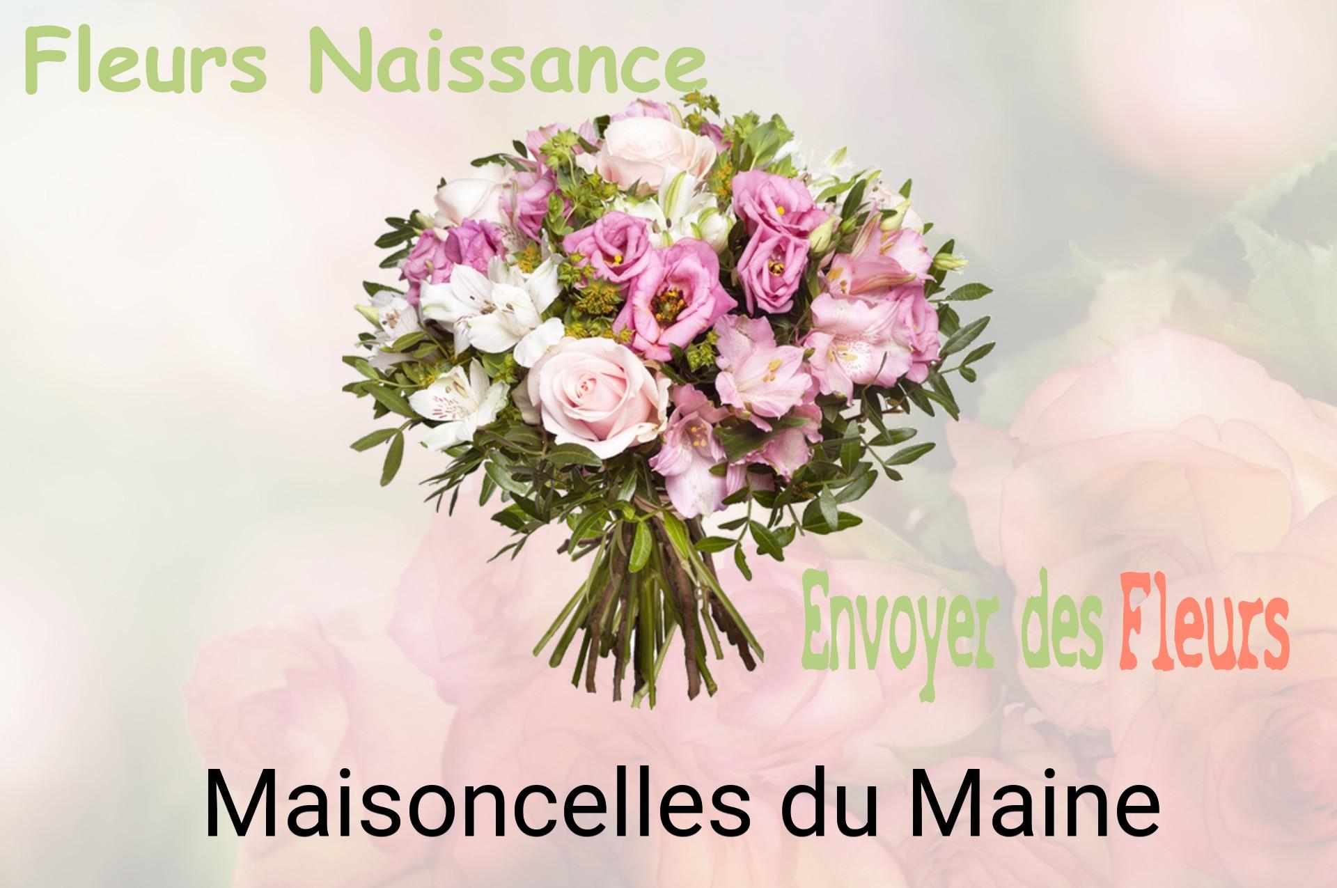 Bouquet de fleurs de naissance livré à Maisoncelles-du-Maine