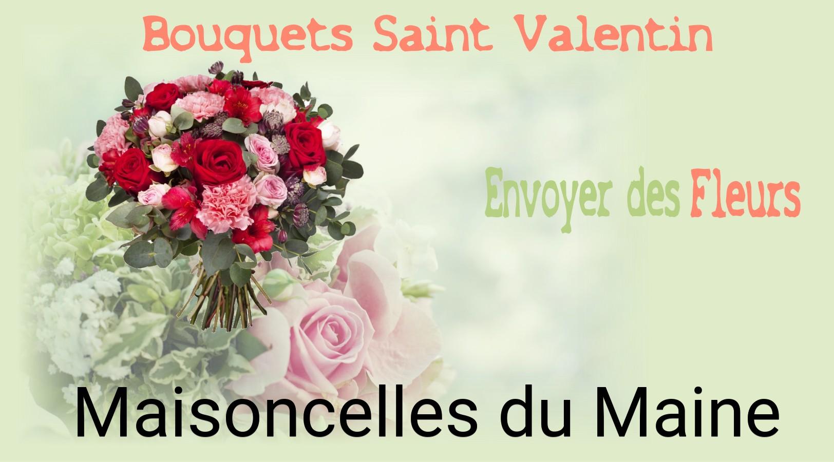 Roses de Saint-Valentin livrées à Maisoncelles-du-Maine